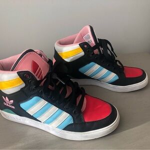 Adidas Multicolor Mid-Top Sneakers
